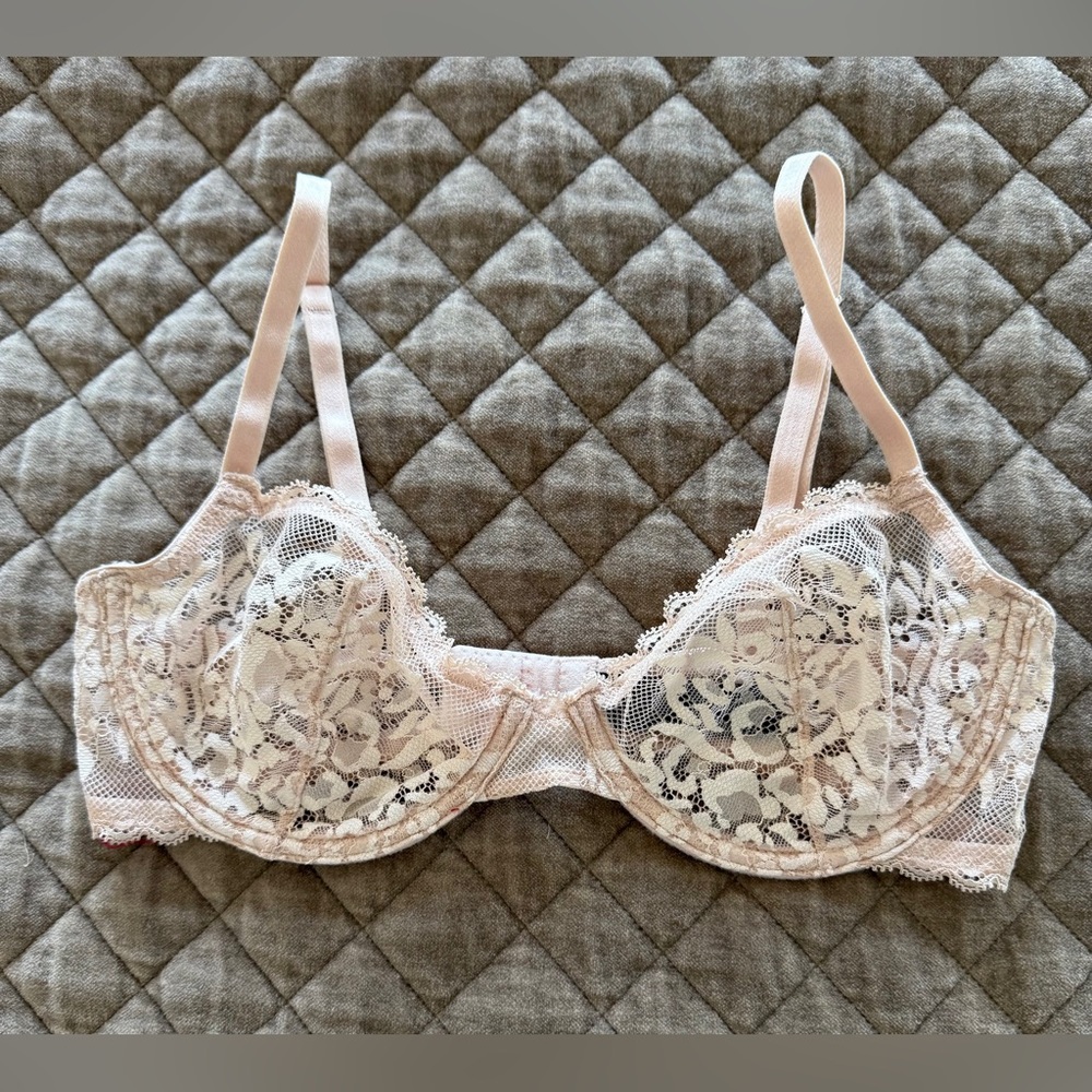 Natori Pink Lace Bra
